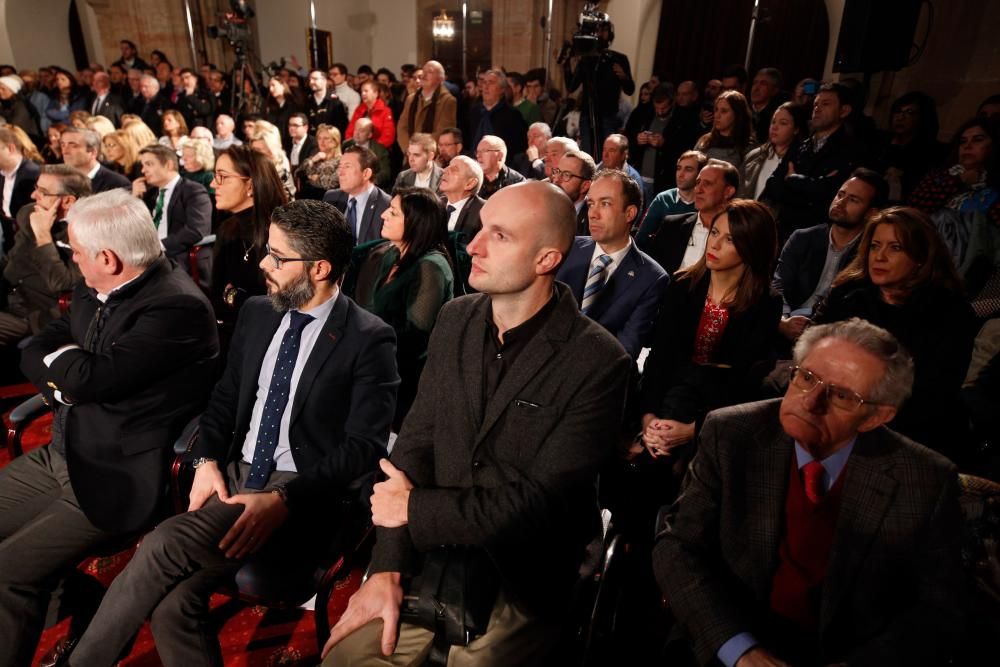 Pablo Casado  acude a Oviedo para presentar a los candidatos del PP en Asturias