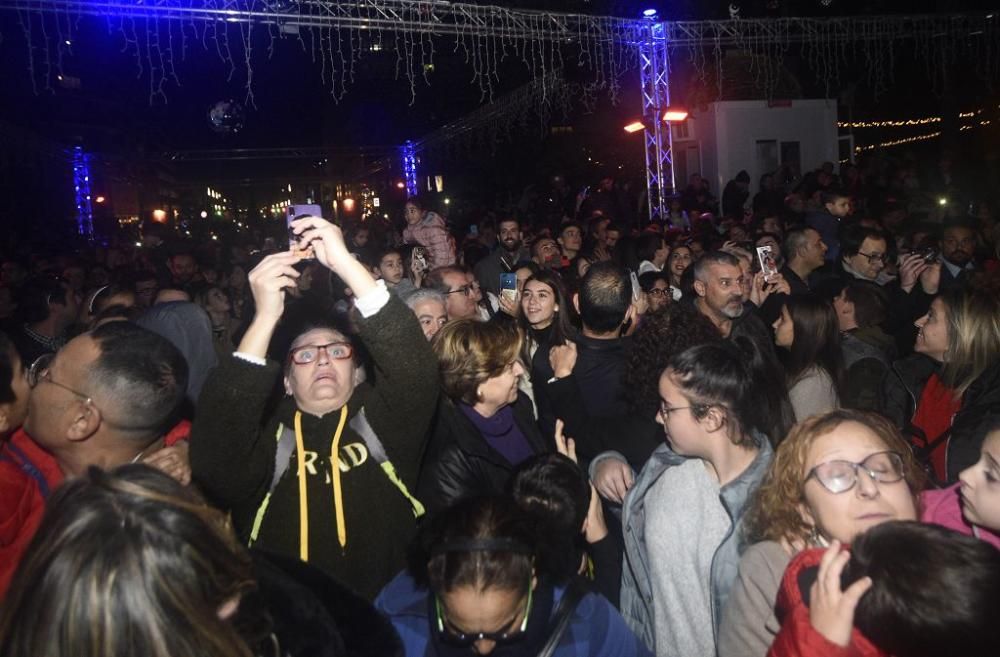 Encendido del árbol de la Circular en Murcia