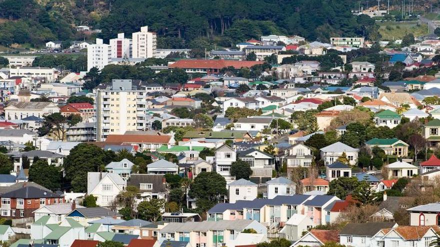 Vista de la ciudad de Wellington, en Nueva Zelanda.