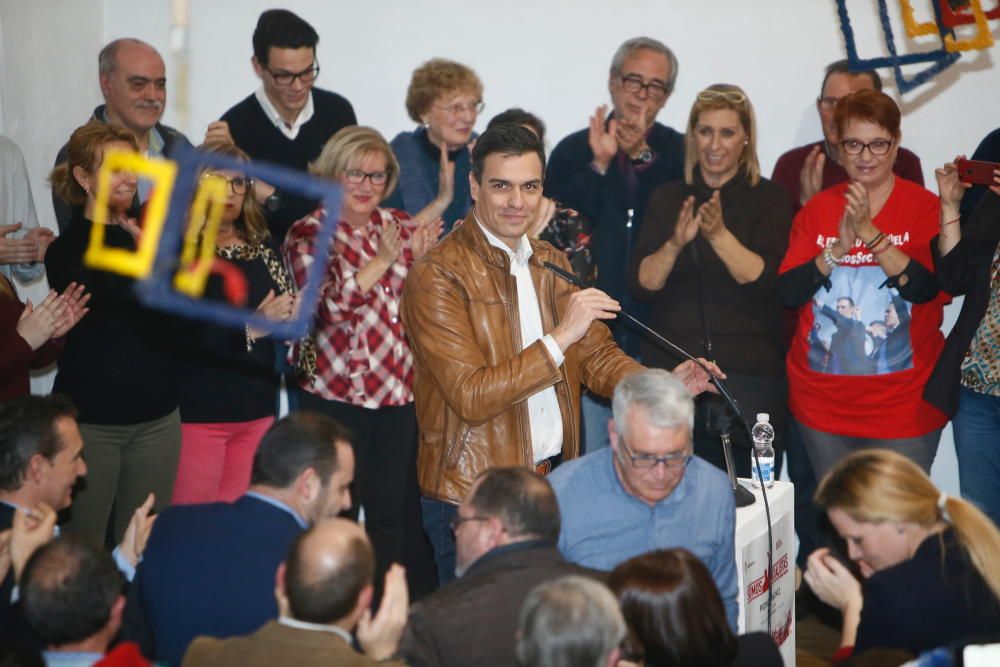 Pedro Sánchez en Castelló