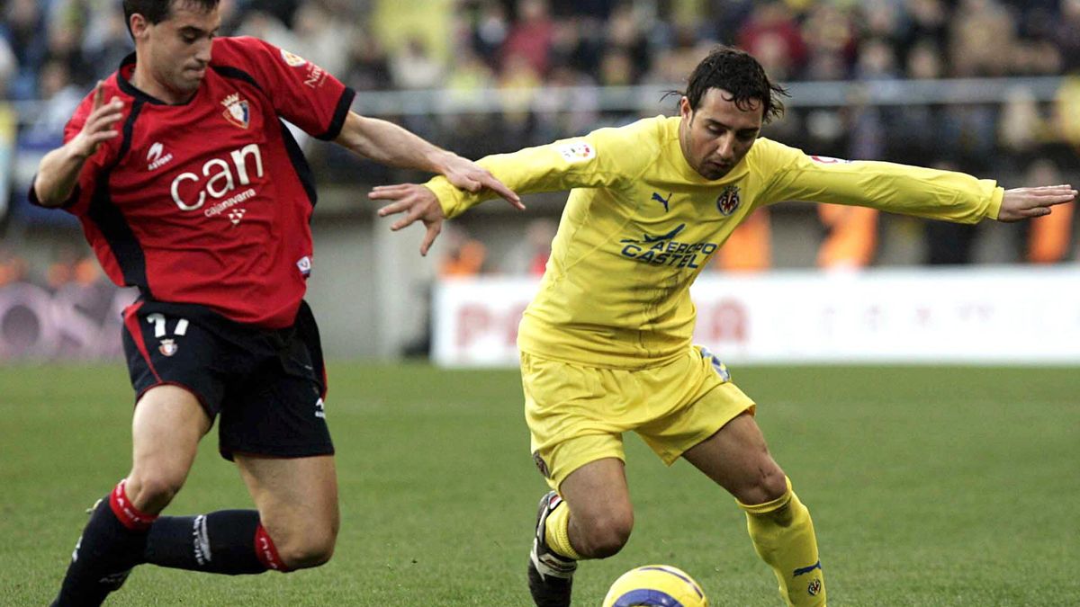 Santi Cazorla, en su primera etapa en el Villarreal.