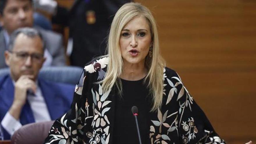 Cristina Cifuentes, presidenta del PP de Madrid.