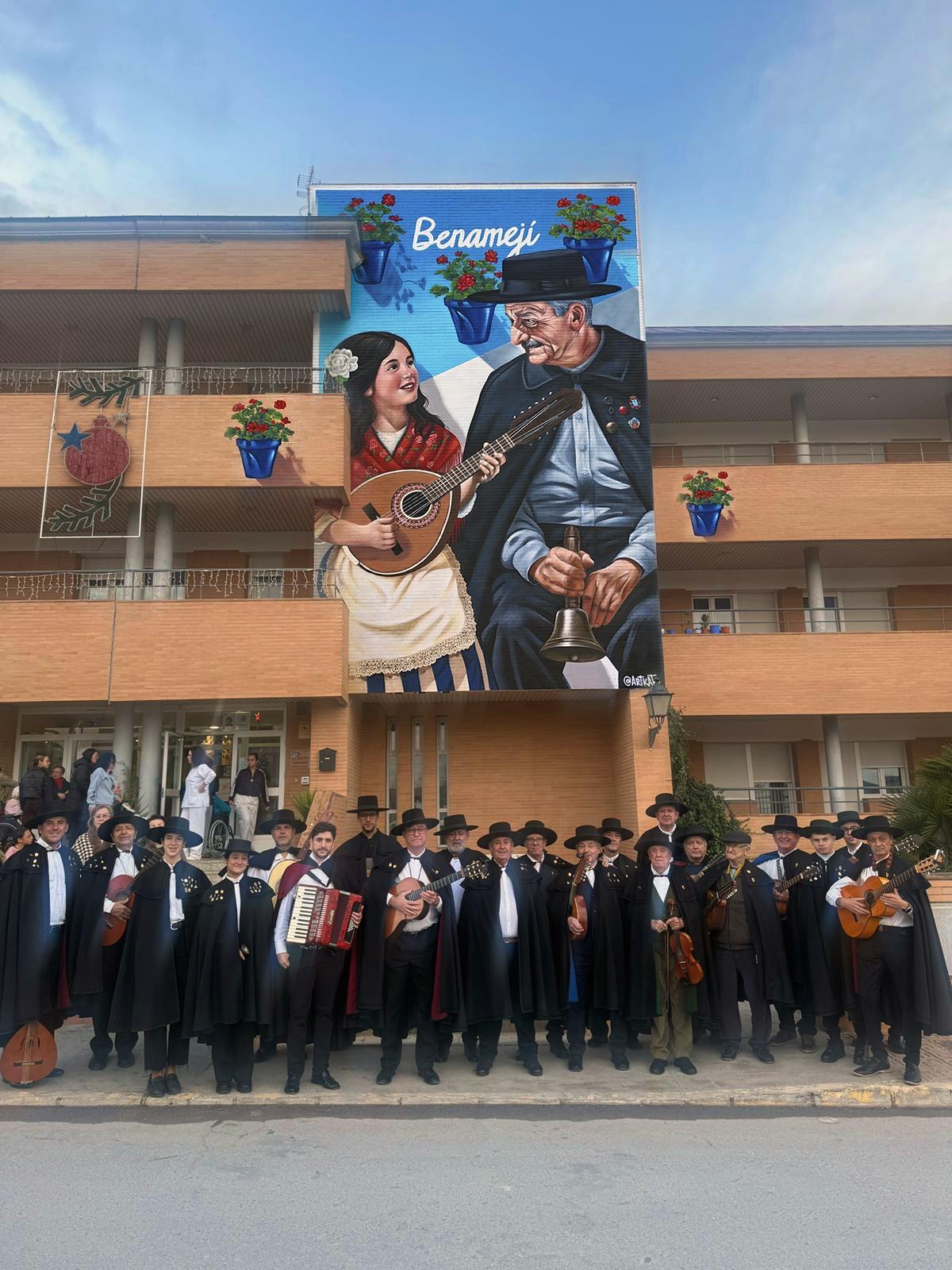Mural en Benamejí