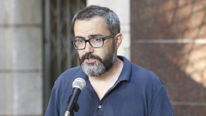 Martí Terés, regidor d&#039;ERC a Girona, és un dels primers signants