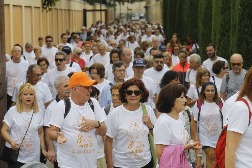 Paseo saludable por el Día Internacional de las Personas Mayores