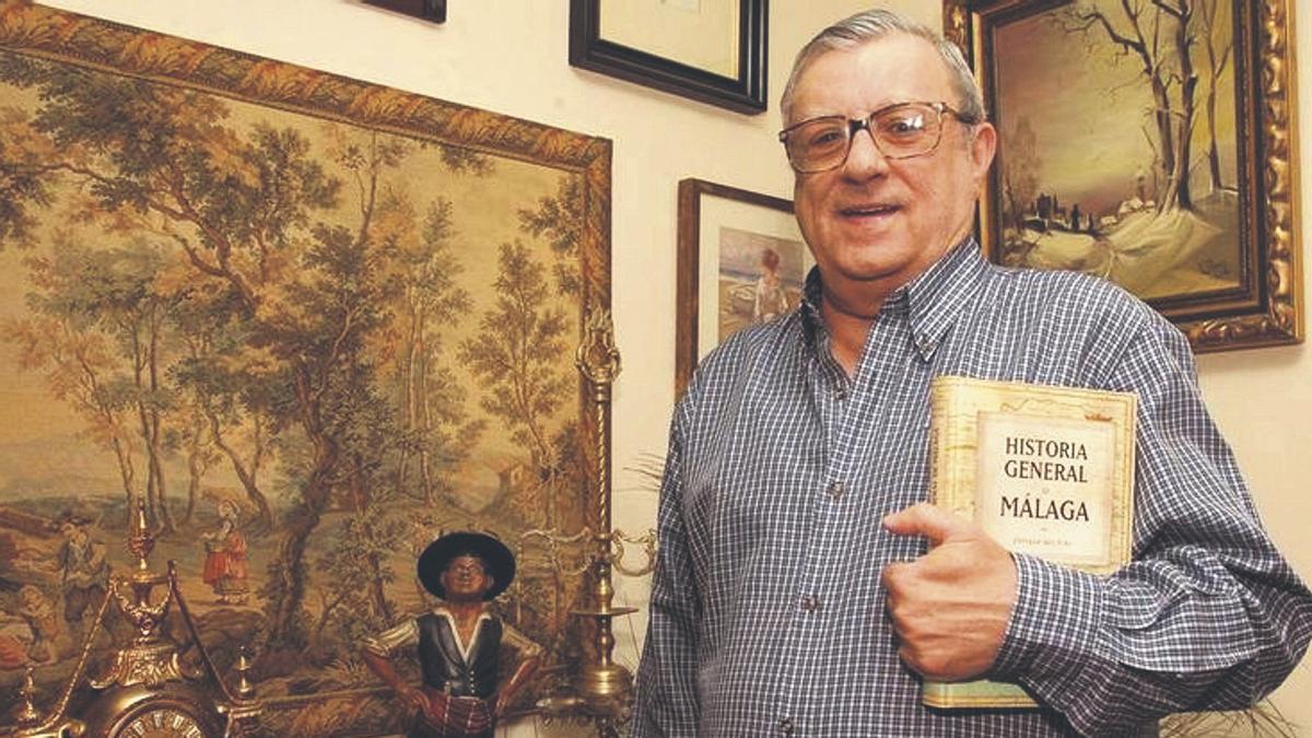 El escritor malagueño Enrique del Pino.