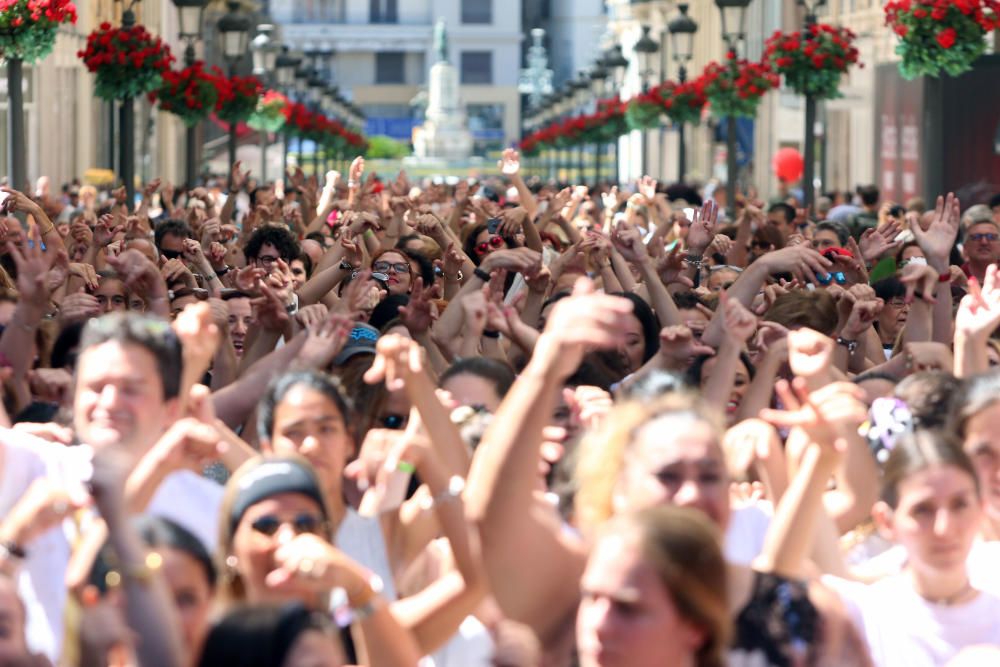 Málaga bate el Récord Guinness de personas bailando flamenco