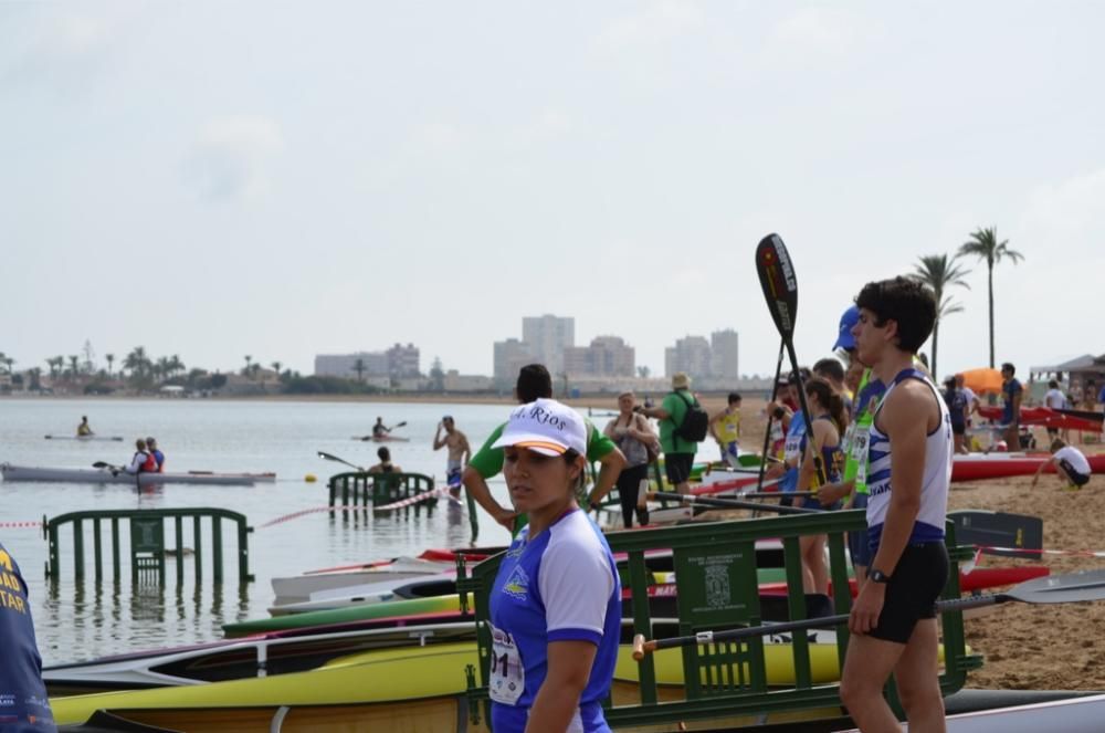 Liga Autonómica de Piragüismo en Playa Paraíso