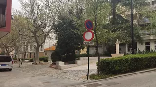 Ontinyent restringe el tráfico en nueve calles para priorizar a los residentes