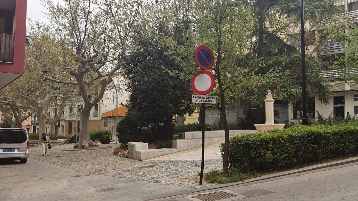Acceso a Sant Antoni en Ontinyent