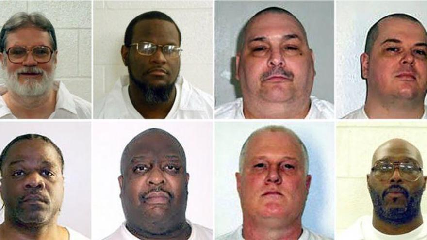Arkansas ejecutará a ocho presos para gastar las dosis de inyección letal antes de que caduquen