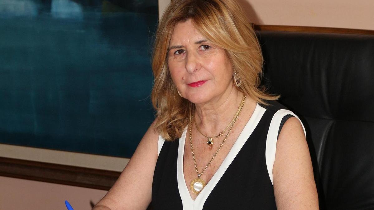 Mª Teresa Vila Esteve, presidenta del Colegio de Gestores Administrativos de Alicante.