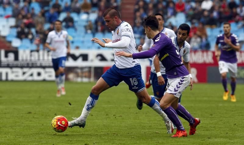 Imágenes del Zaragoza-Valladolid