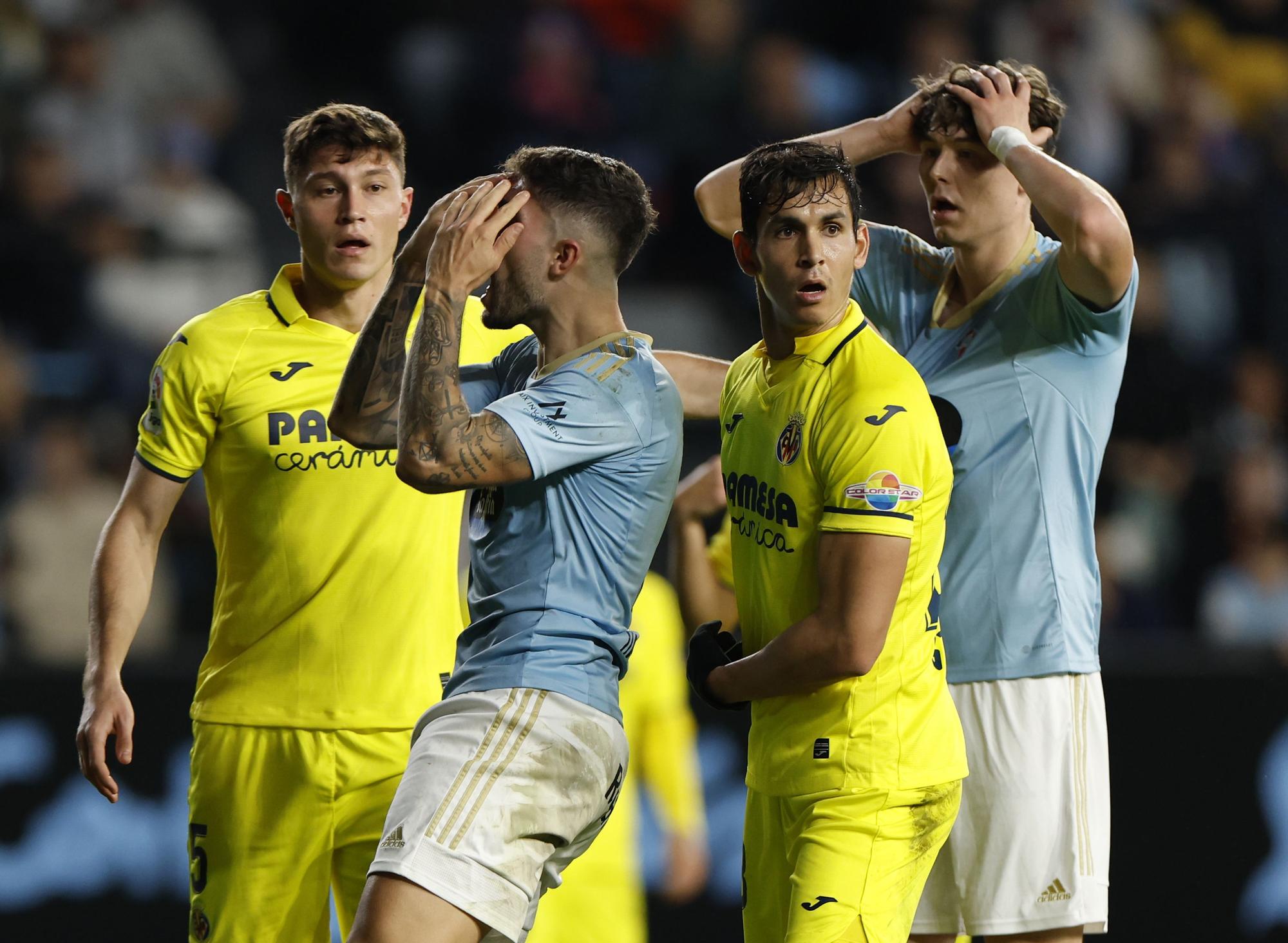 El Celta - Villarreal, en imágenes