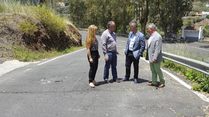 El Cabildo inicia este año el proyecto de mejora de la carretera a Teror