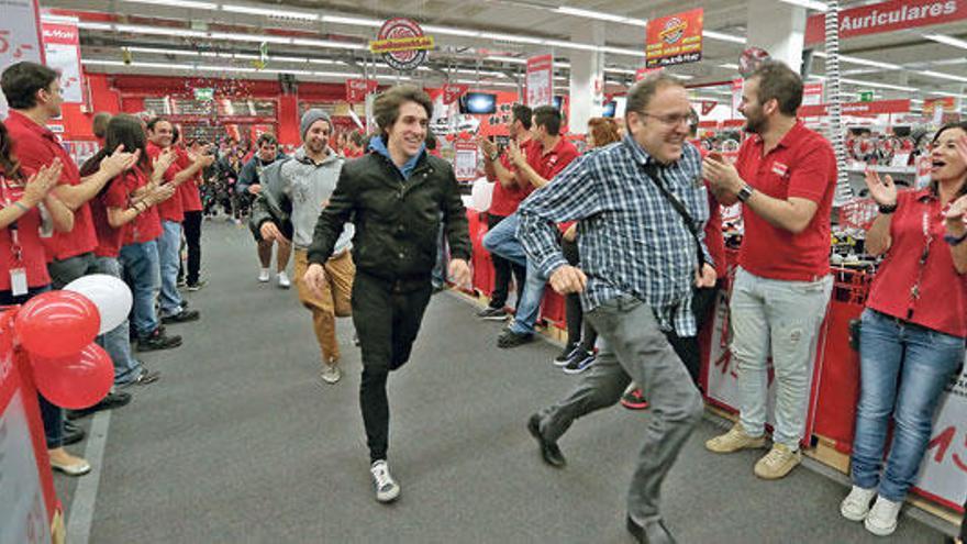 Verkaufsaktion in bisherige Media Markt-Filiale.