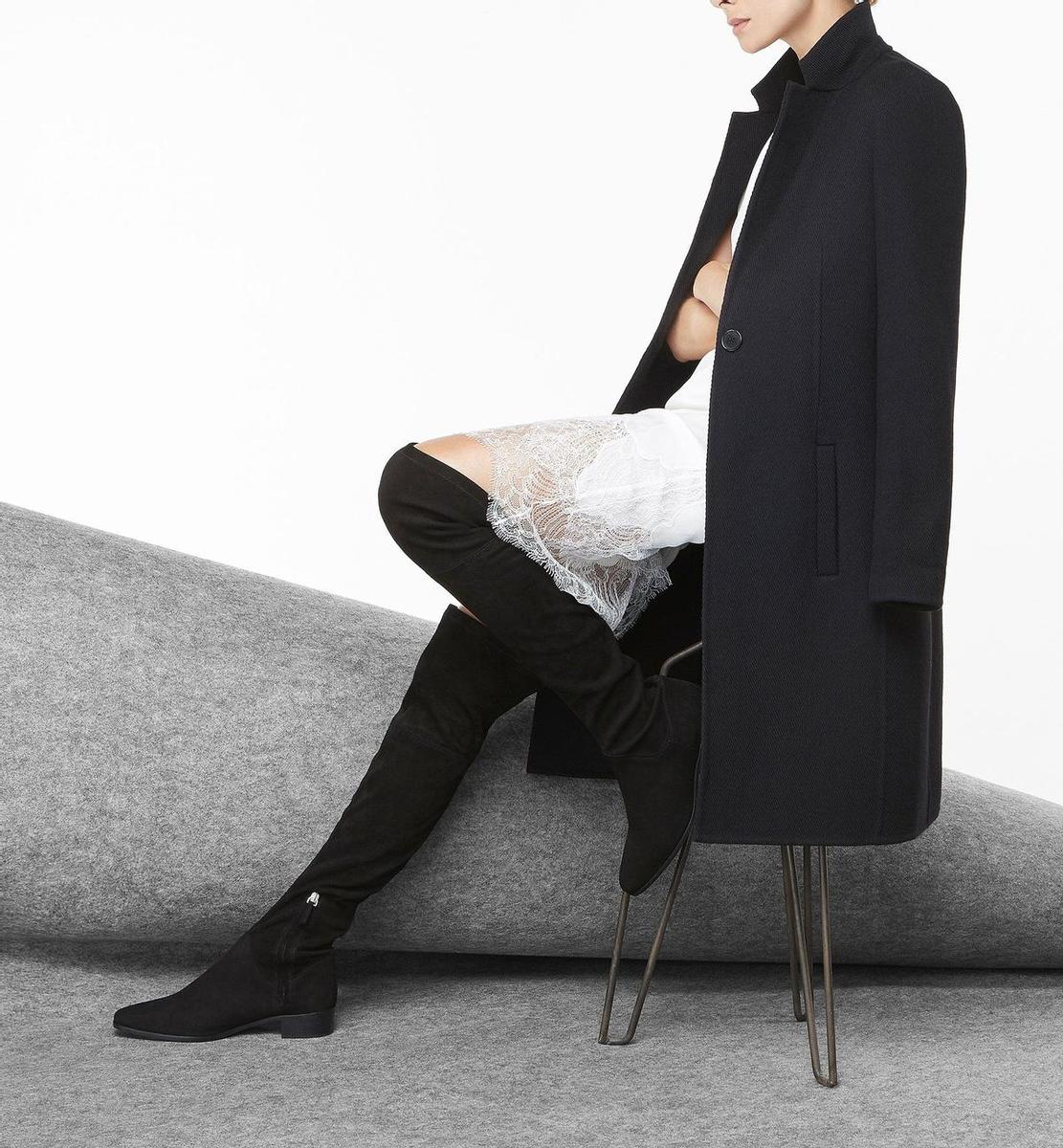 Botas 'over the knee' de Massimo Dutti