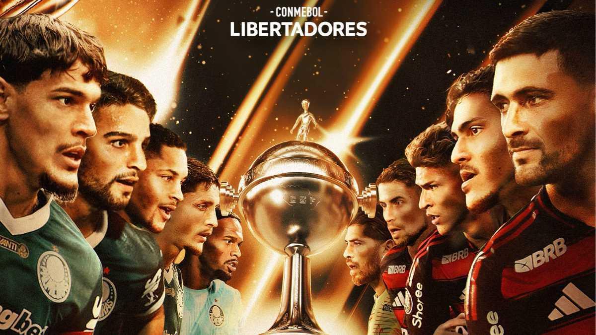 Palmeiras y Flamengo se juegan el título de la Copa Libertadores 2025