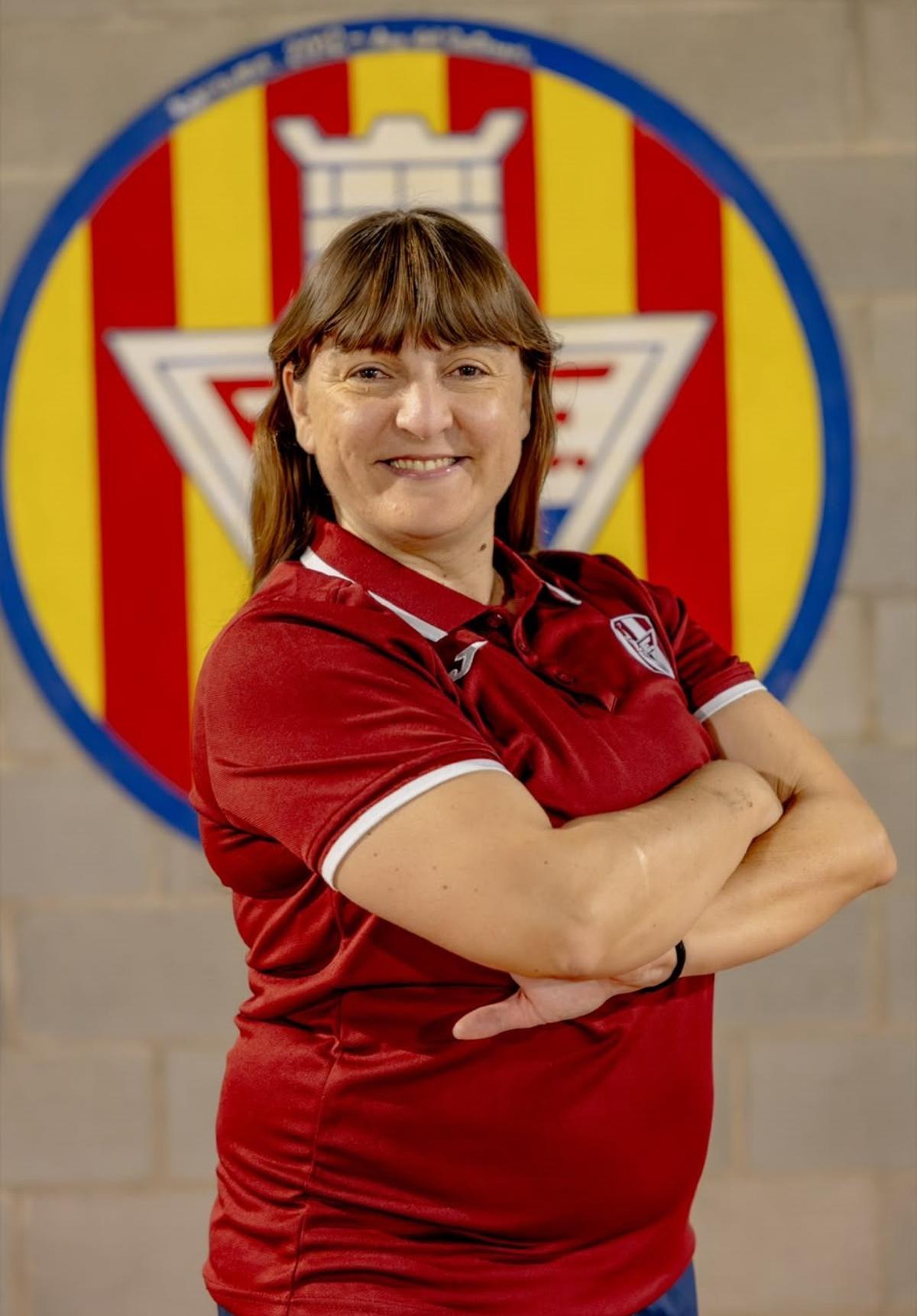Jèssica Álvarez amb l'Escala.