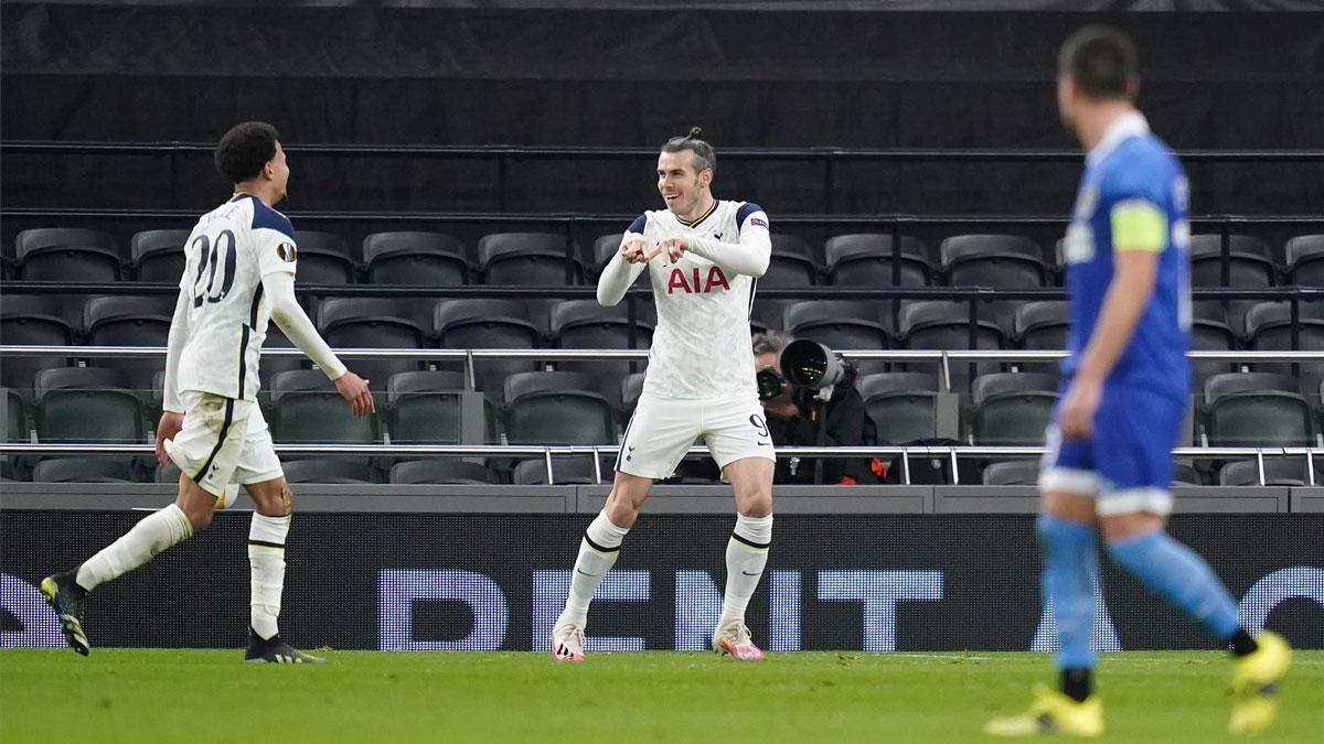 Bale sigue en racha. El galés también marca en la Europa League