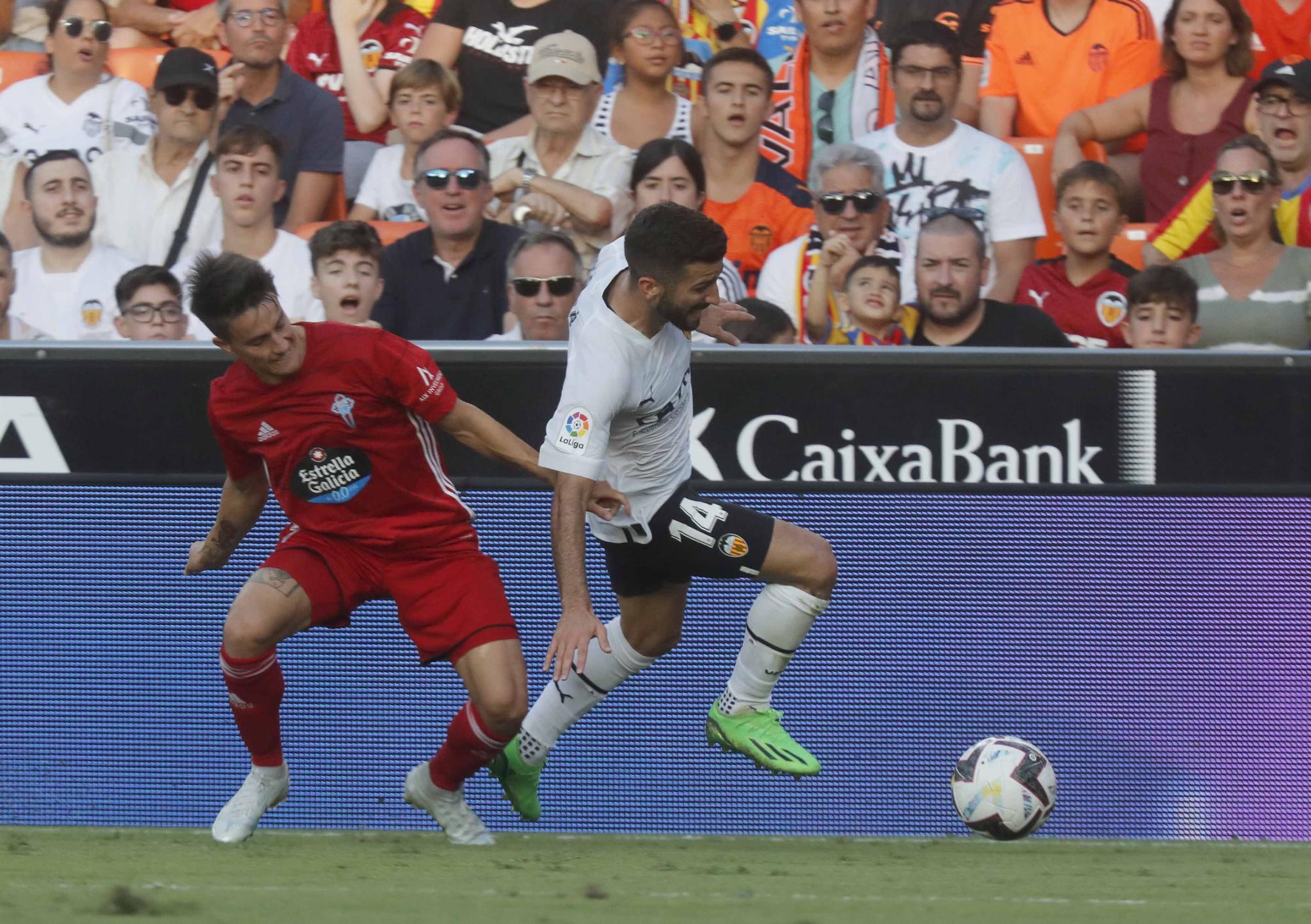 El Valencia - Celta en imágenes