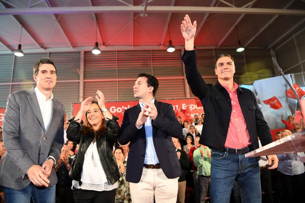 Mitín de Pedro Sánchez en A Coruña