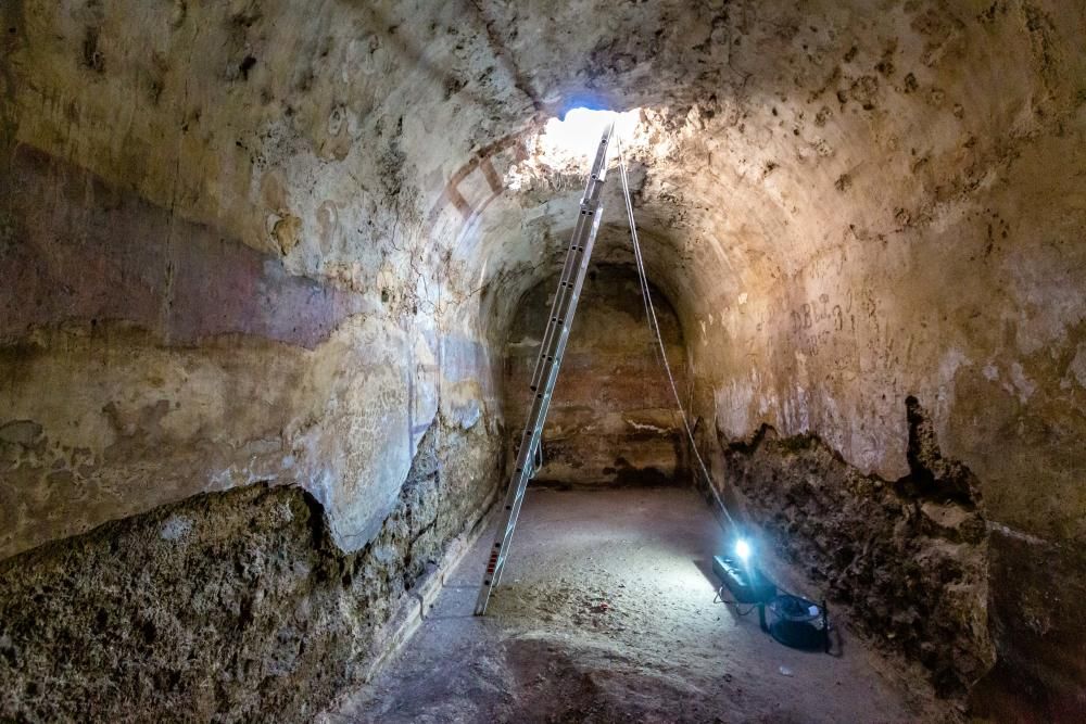 Excavación arqueológica en el Castell de Benidorm