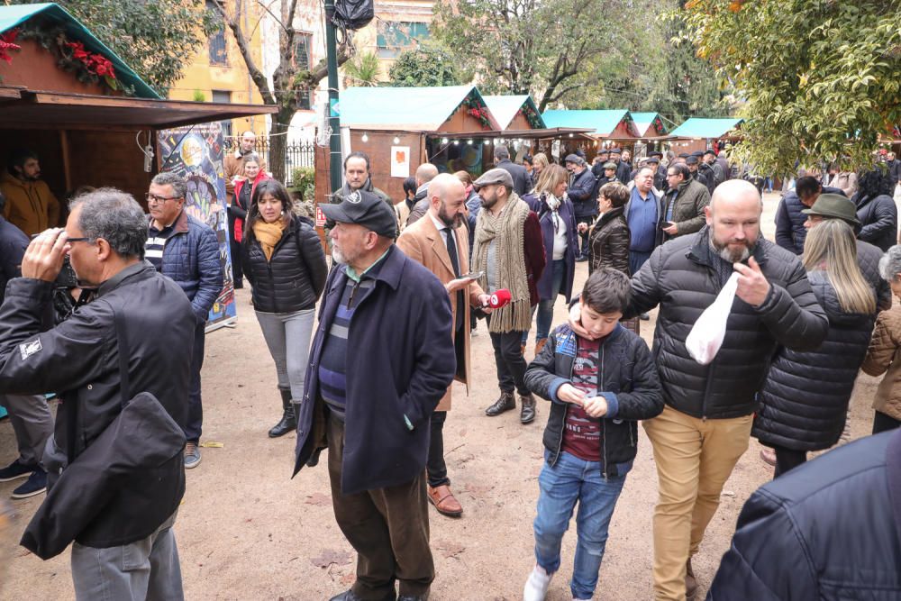 Imágenes del Mercat de Nadal de Alcoy.