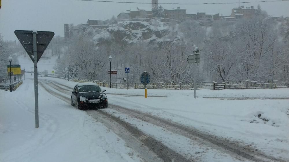 Nevada a la Cerdanya el 28 de gener