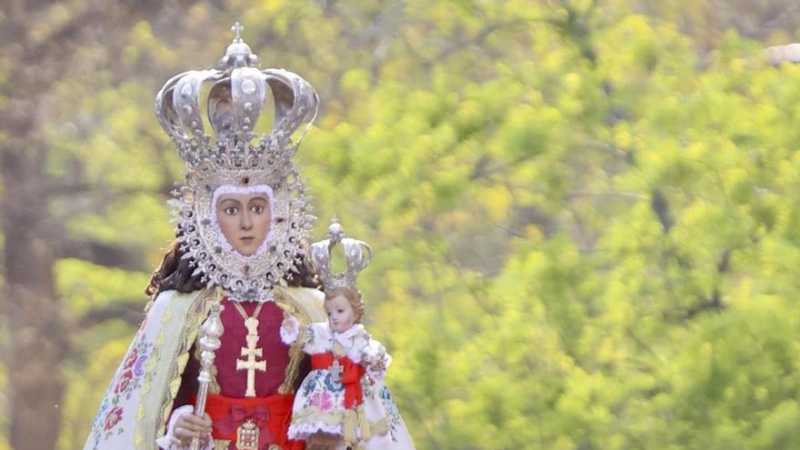 La Virgen de la Fuensanta se traslada al Barrio del Progreso este viernes: horario, recorrido y calles cortadas