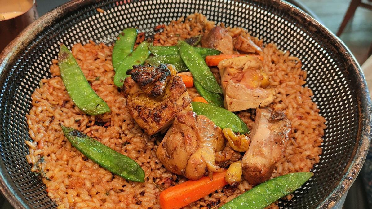 El arroz 'socarrat' de Molino de Pez.