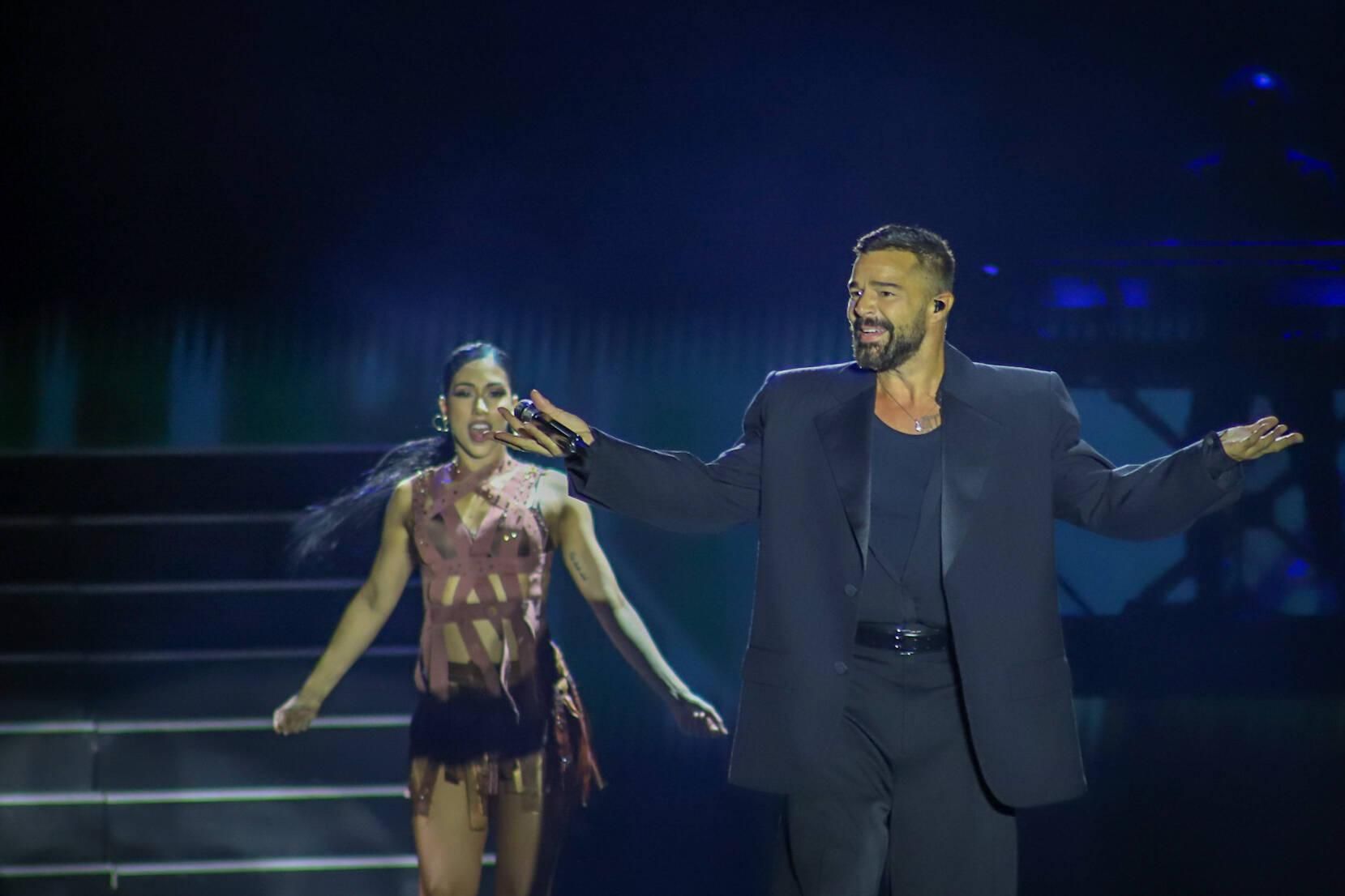 Así ha sido el concierto de Ricky Martin en Badajoz