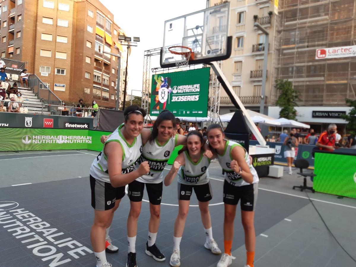 Celebración tras el triunfo en semifinales