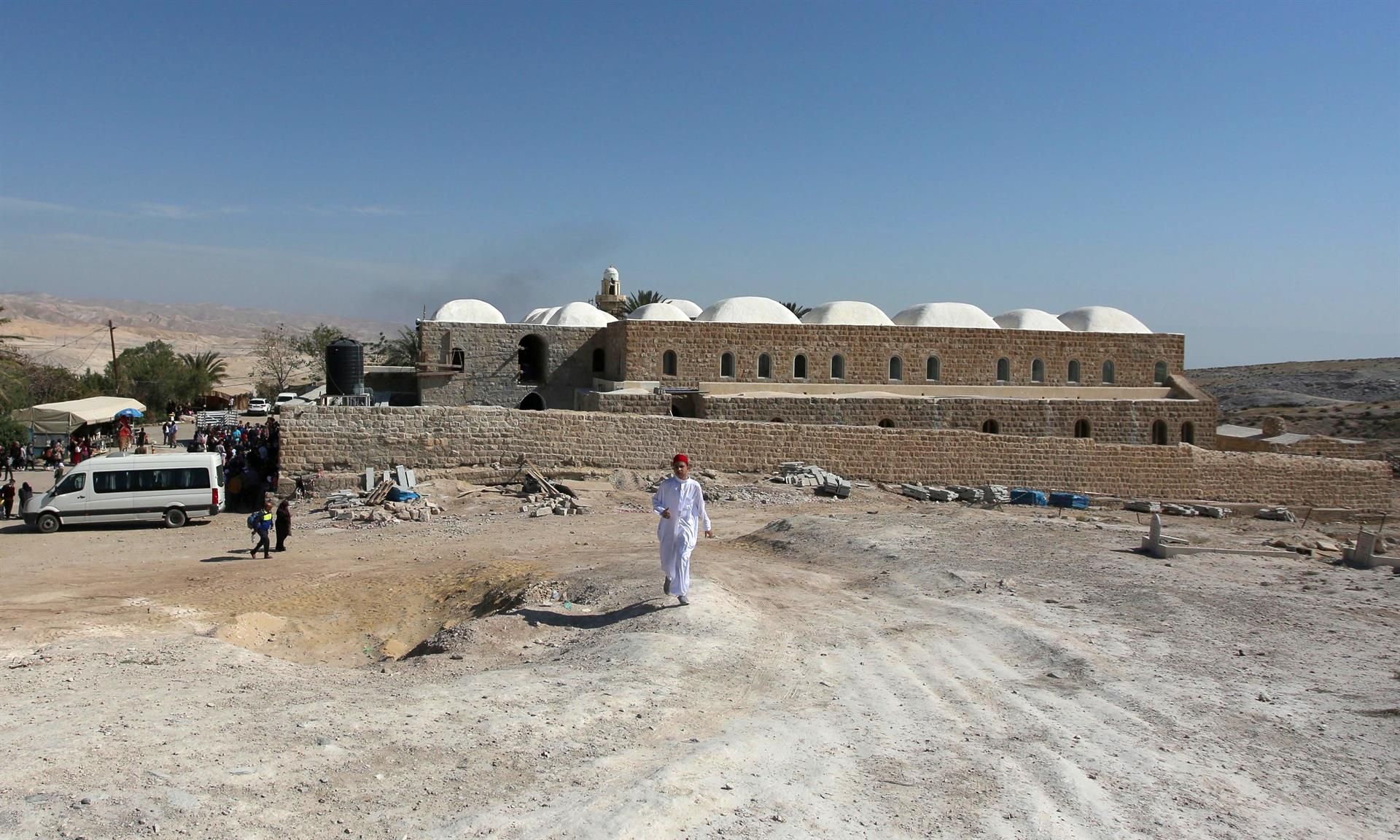 Mezquita de Nabi Musa en Jericó, Cisjordania.