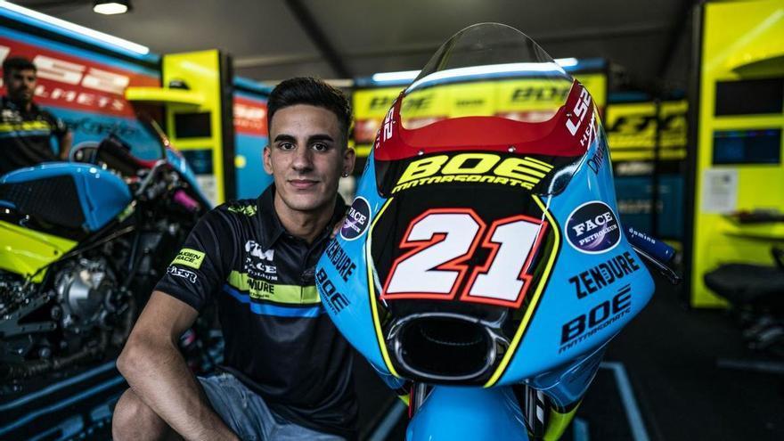 Vicente Pérez regresa al Mundial de Moto3 en Mugello