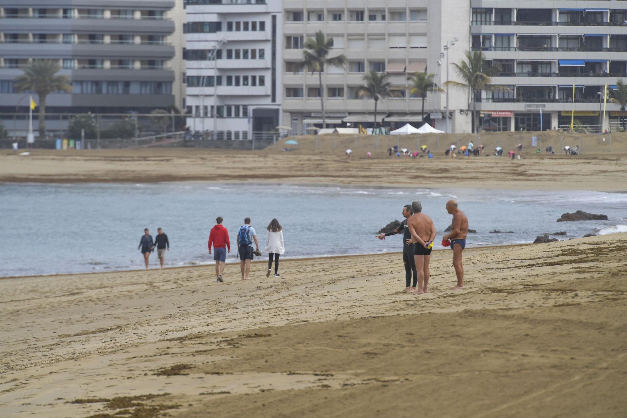 Lluvia en Las Palmas de Gran Canaria (07/01/2022)