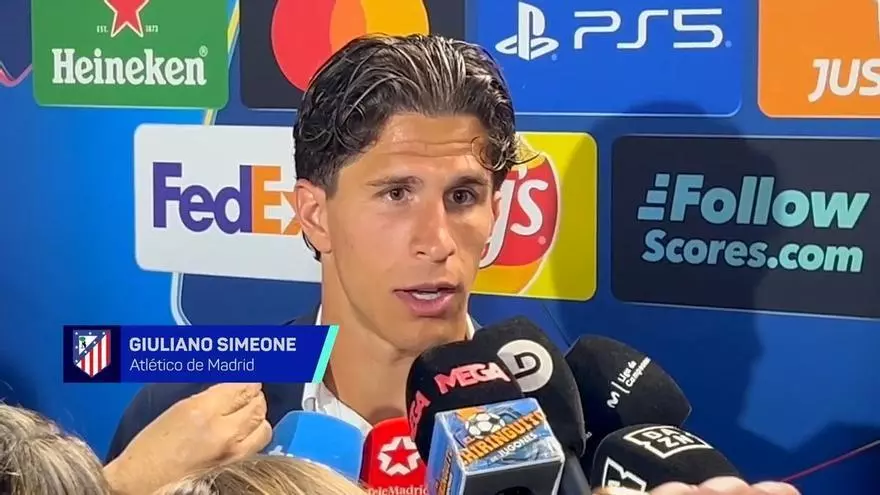 El tenso momento de Giuliano con la prensa por el posible penalti de Pubill