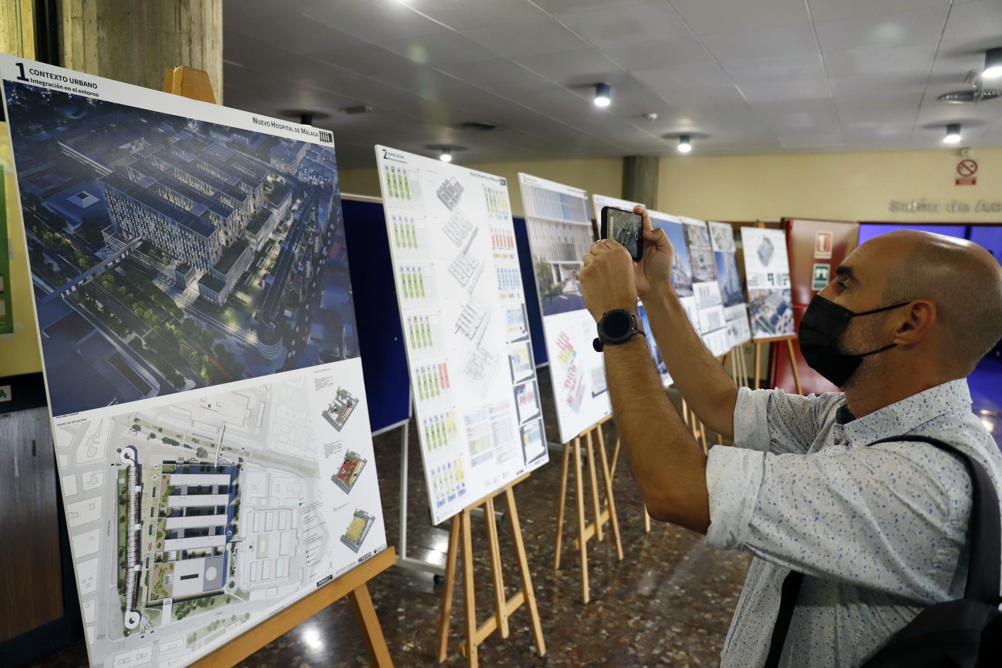 Presentación del anteproyecto del tercer hospital de Málaga.