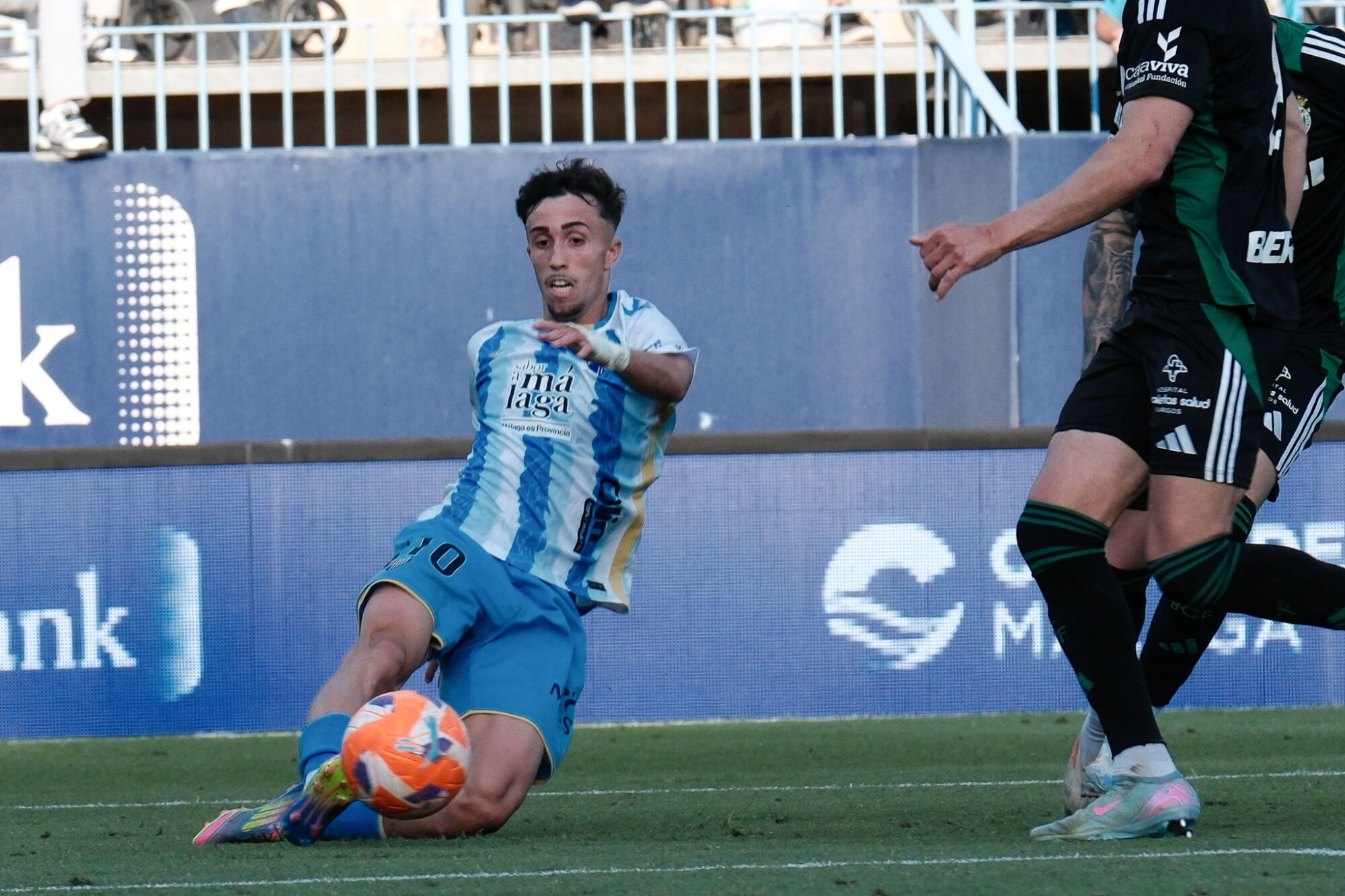 Málaga CF - Burgos CF. Jornada 42, Liga Hypermotion