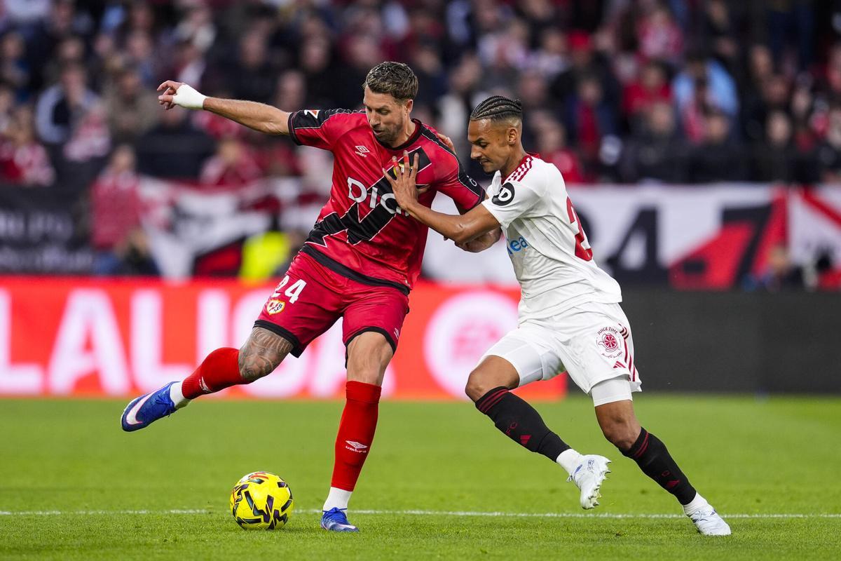 Una imagen del Sevilla FC - Rayo Vallecano.