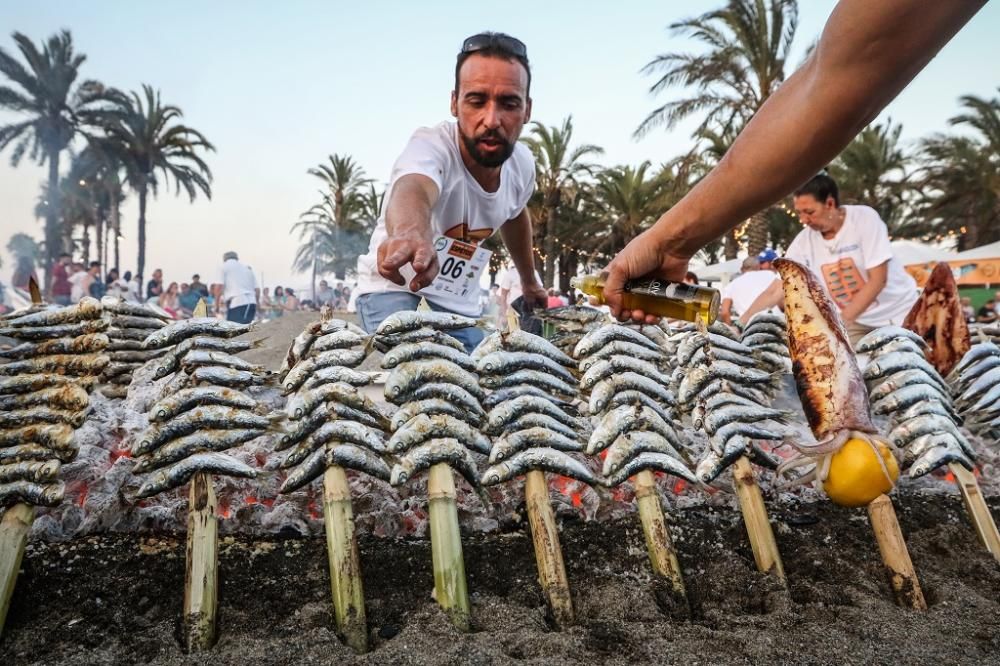 Concurso de espeteros celebrado en Torremolinos