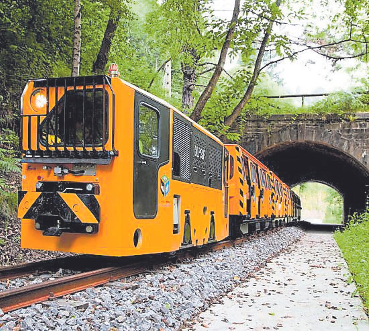 Tren del Ecomuseo de Samuño