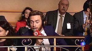 Toni retransmetent el ’Tejerazo’ des del Congrés (TVE-1).