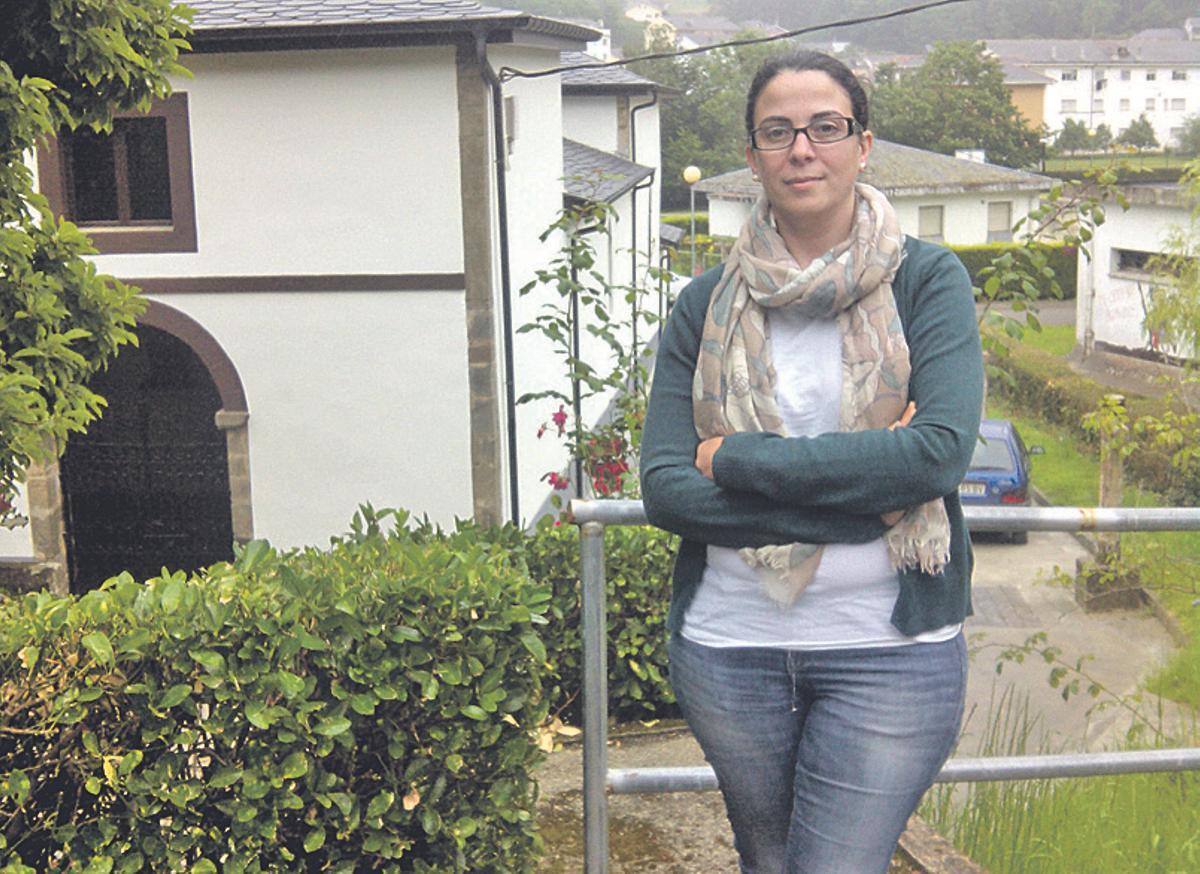 Sandra Gil, presidenta de la parroquia rural de Trevías.