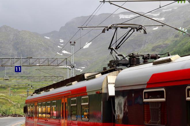 Tren de hielo de Noruega