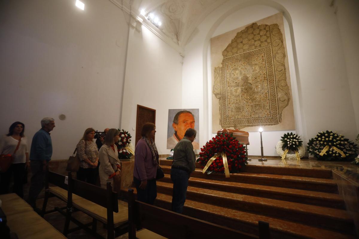 Capilla ardiente de Antonio Gala en Córdoba