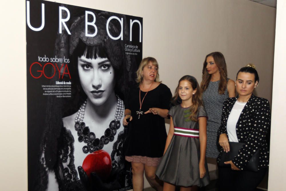 Raquel Alario y Clara Mª Parejo, hoy, en su visita a Editorial Prensa Valenciana.