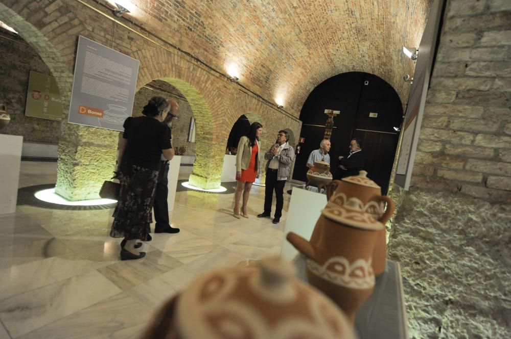 Exposición de cerámicas gallegas en el Auditorio