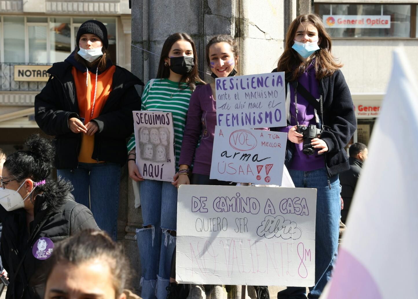 Manifestación de la CIG por el 8M en Vigo