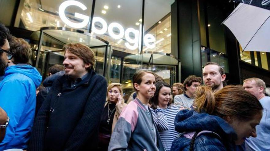 Protesta planetaria de los trabajadores de Google contra la gestión de la empresa en los casos de acoso sexual